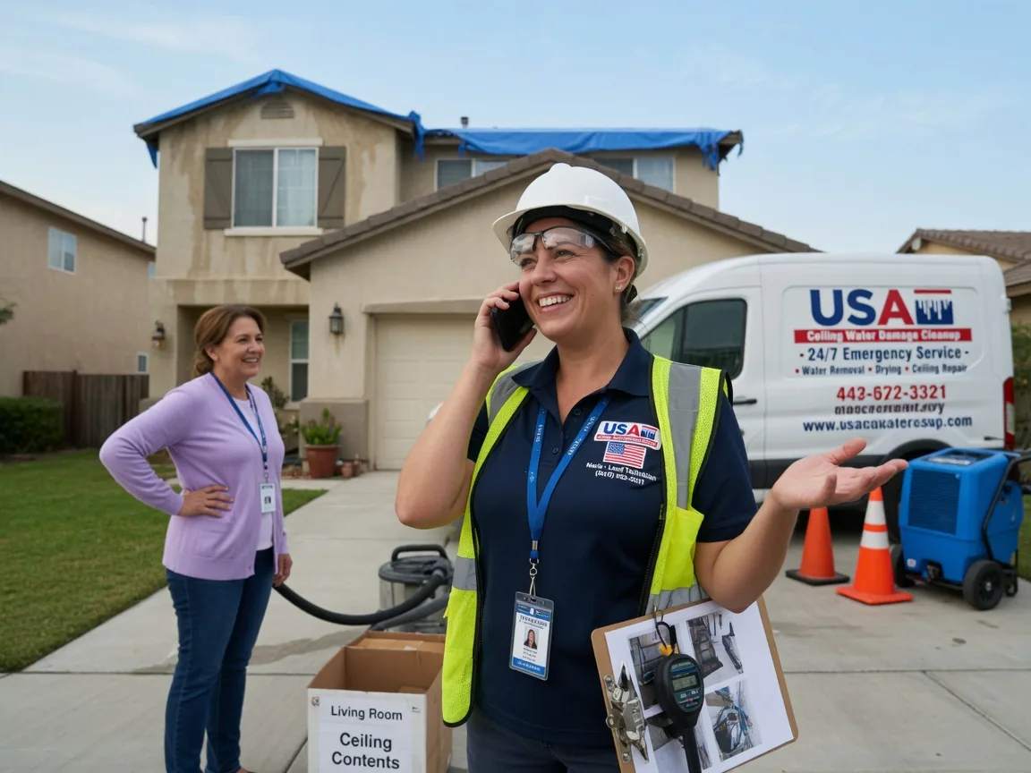 Ceiling Water Damage Restoration Graham, TX FAQs